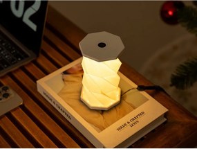 Decorațiune luminoasă albă portabilă cu USB ø 8 cm Twist – Gingko