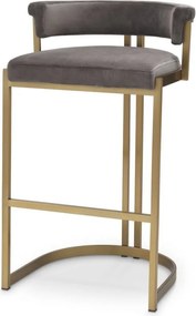 Scaun bar design LUX, Counter Stool Dante, gri 115839 HZ