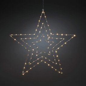 Decoratiune stea cu LED KONSTSMIDE 66/66/64 cm