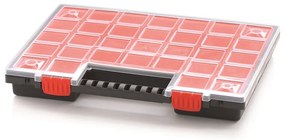 Organizator servieta 39,9 × 30,3 × 5 cm, cutii, rosu