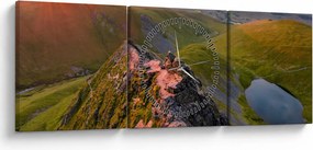 Tablou - Blencathra (cu ceas) (90x30 cm)