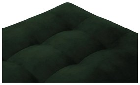 Taburet din catifea Milo Casa Santo, verde