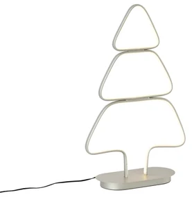 Lampă de masă de design din oțel, brad de Crăciun, inclusiv LED IP44 - Arbre
