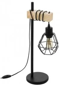 Veioza vintage 1 bec E27 Townshend 43136 Eglo