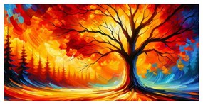Tablou arborele vieții de toamnă