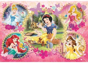 Prințesele Disney Doers Puzzle de 2x60 de piese Clementoni