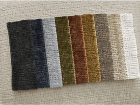 Colțar bej cu tapițerie din chenille (cu colț pe partea stângă/cu șezlong) Leonore – Bobochic Paris