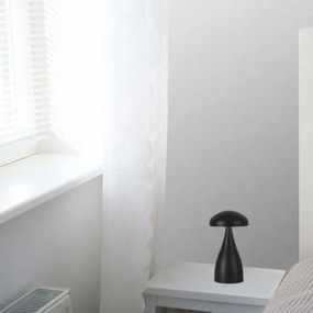 Lampă de birou LED reglabilă, reîncărcabilă, 1W, 5V, 3000-6000K, 1800 mAh, negru