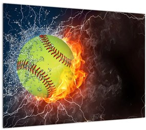 Tablou - Minge de tenis (70x50 cm)