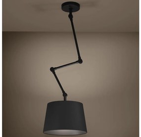 Lustră pe tijă Eglo 390112 PISTUNIO 1xE27/40W/230V negru