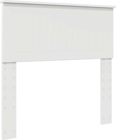 vidaXL Tăblie cap Alb 90 cm Lemn compozit