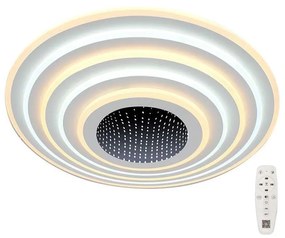 Plafonieră LED dimabilă LED/125W/230V 3000-6500K + telecomandă