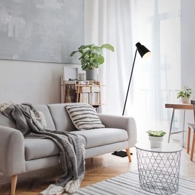 Lampadar Brilo 1xE27/10W/230V negru