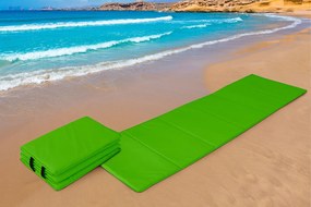 Saltea plaja Bedora Sunshine, 50X175 cm, verde