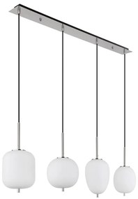 Lustră pe cablu Globo 15345-4NO BLACKY I 4xE14/40W/230V