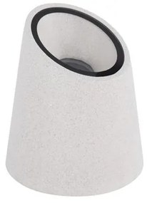Mini stalp decorativ iluminat exterior IP65 FOX alb