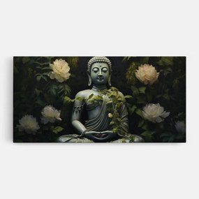 Tablou Canvas, 60x120cm, Dormitor si Living, Moderne, Buddha, Proud Buddha Statue
