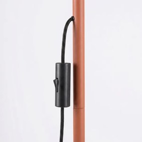 Sollux SL.2024 - Lampadar KARBON 3xGU10/10W/230V portocaliu