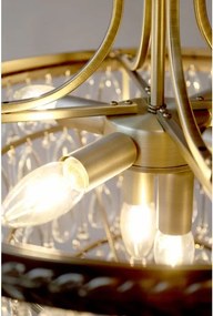 Candelabru Versailles cu prisma de sticlă în formă de picătură