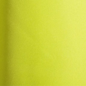 Draperii monocromă verde și galbenă distinctivă pe cercuri Lungime: 250 cm