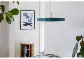 Lustră verde-închis LED cu abajur din metal ø 31 cm Asteria Mini – UMAGE
