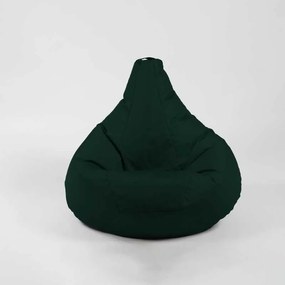 Fotoliu puf copii, Nirvana Light Pufrelax, Material Impermeabil - Verde Tuborg