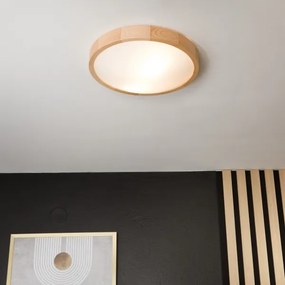 Plafonieră NATURAL SLIM 2xE27/60W/230V ø 37 cm pin