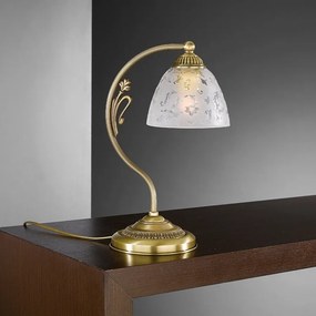 Veioza/Lampa de masa din alama design italian H-34cm 6252