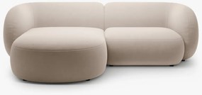 Coltar Kate 2 locuri catifea Salvador L255 cm