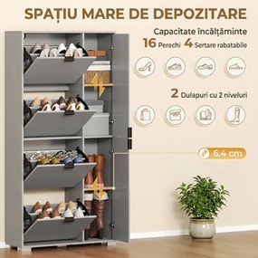 HOMCOM dulap încălțăminte | Aosom Romania