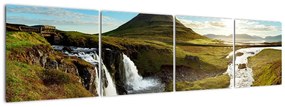 Tablou modern - peisaj nordic (160x40cm)