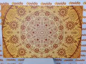 Tablou Mandala ornamentală cu dantelă
