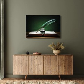 Tablou cu stilou sriind (90x60 cm)