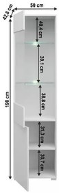Living alb/alb extra luciu, GLOBAL293