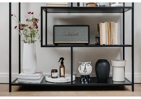 Vază din gresie Kähler Design Ombria, înălțime 20 cm,alb