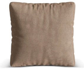 Pernă pentru canapea modulară maro deschis cu tapițerie din catifea Martina – Micadoni