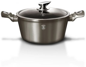 Oala cu capac 28 cm Carbon Metallic Line Berlinger Haus BH 1236N