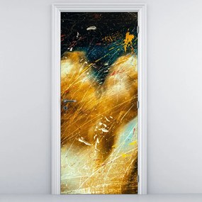 Fototapet pentru ușă - Îngerii sărutând (95x205cm)