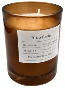 Lumanare parfumata BLUE BELLS, pahar sticla, 8x10 cm