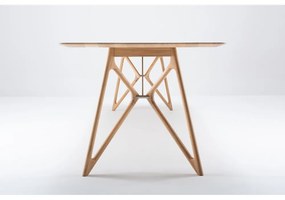 Masă de dining cu blat din lemn de stejar 240x90 cm Tink - Gazzda