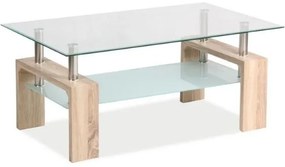 Masa de cafea Lisa Basic II, stejar clar / sonoma