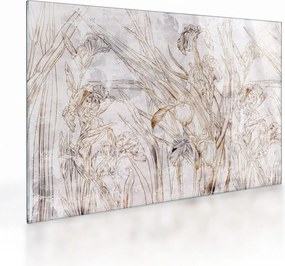 Tablou pe sticlă - Iris (70x50 cm)