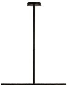 Lustră neagră LED din metal cu abajur din metal Omni Ceiling – UMAGE