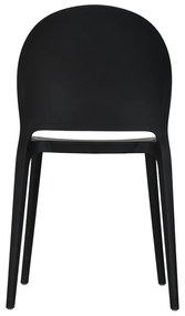 Scaun din plastic ANTOS, neagra