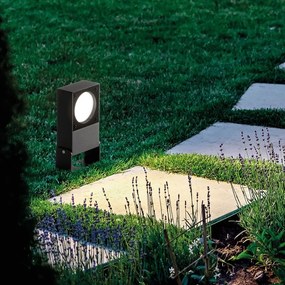 Proiector Exterior, Alb, Protectie IP65, 1xGX53, Sirio pr1