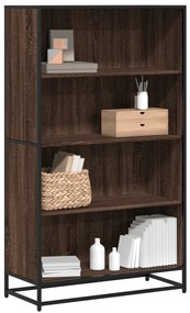 vidaXL Bibliotecă, stejar maro, 80,5x35x139 cm, lemn prelucrat