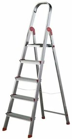 Rolser Trepte din aluminiu pentru uz profesionalUnica, 5 trepte, 5 trepte