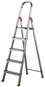 Rolser Trepte din aluminiu pentru uz profesionalUnica, 5 trepte, 5 trepte