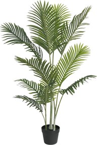 vidaXL Palmier artificial, verde, 120 cm, PP