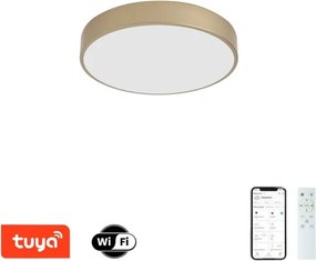 Brilagi-LED Corp de iluminat reglabil POOL SMART LED/48W/230V 40 cm Wi-Fi Tuya auriu + telecomandă